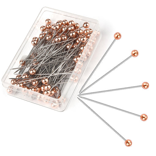 Box Pearl Pins - Copper