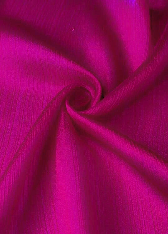 Crinkle Silk - French Rose