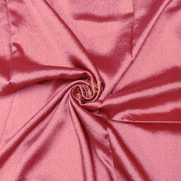 Crinkle Silk - Rusty Pink