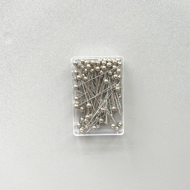 Box Pearl Pins - Silver