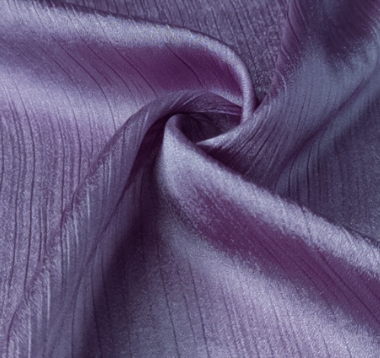 Crinkle Silk - Grape