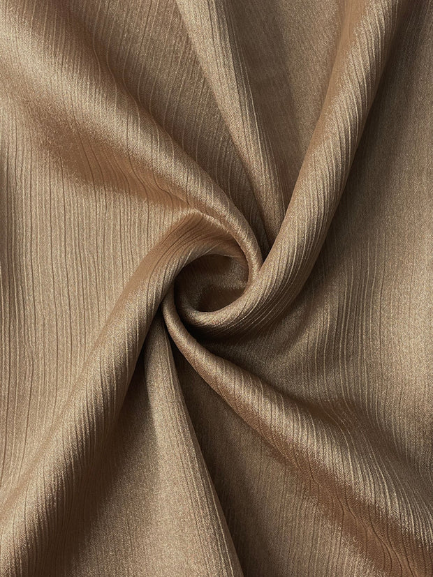 Crinkle Silk - Indian Khaki