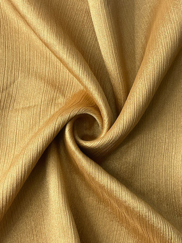 Crinkle Silk - Gold