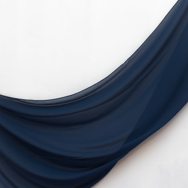 Georgette Chiffon - Navy Blue