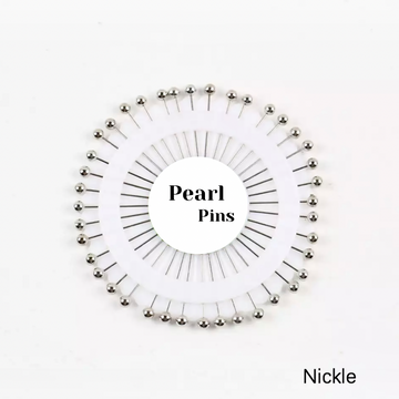 Pearl Pins - Silver